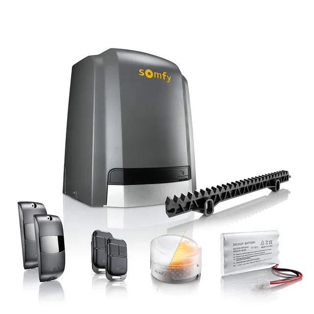 somfy-slidymoove-300-2401407-schiebetorantrieb-bis-300-kg-mit-4-m-zahnstange image 1