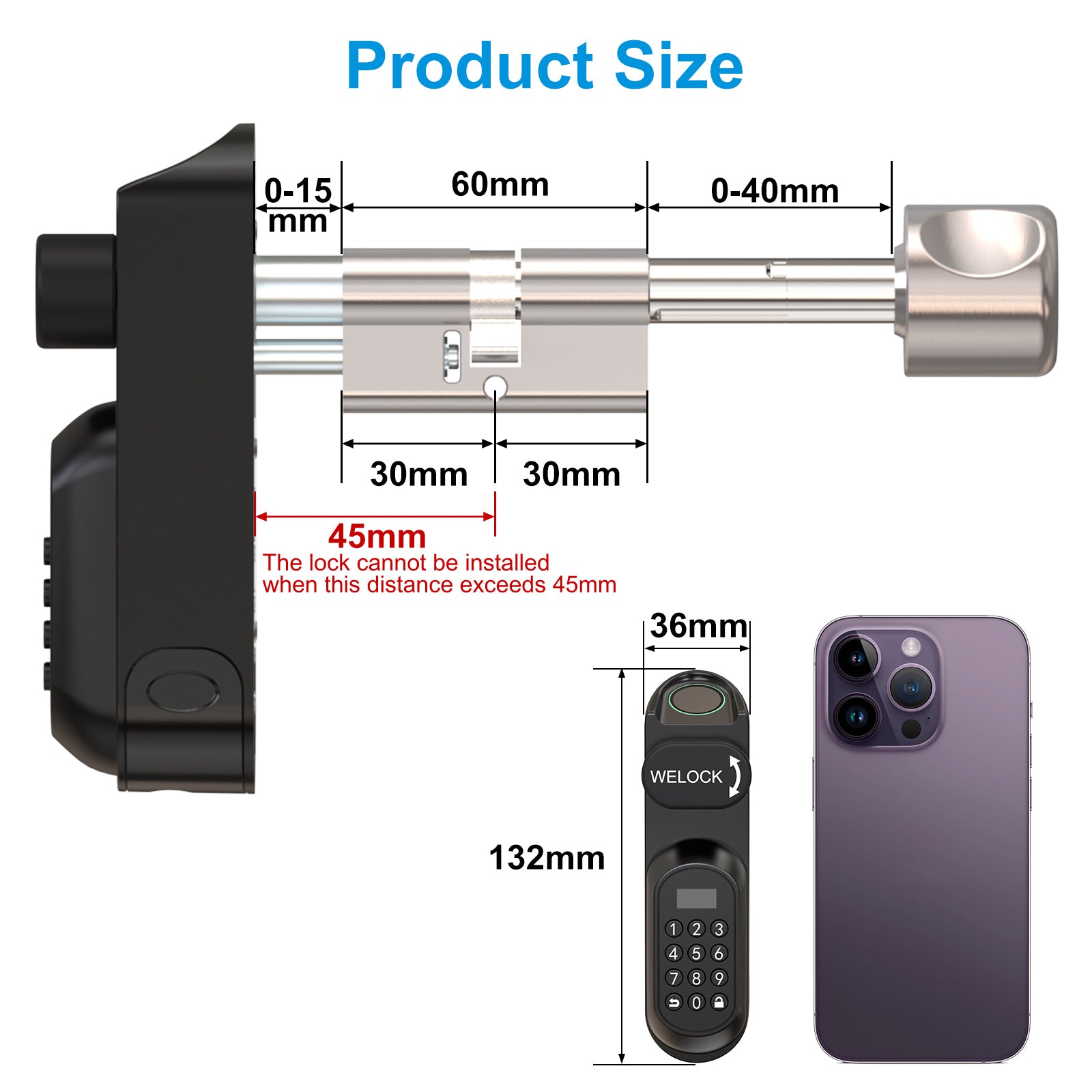 welock-u81-cerradura-inteligente-smart-lock-schlie-zylinder-mit-huella-pin-und-s image 8