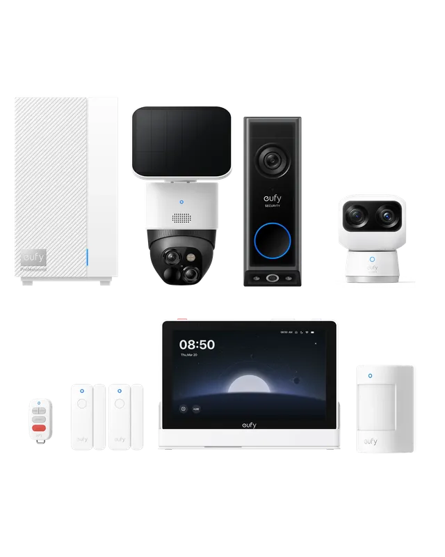 eufy-security-dual-camera-bundle-mit-expertsecure-homebase-set image 1