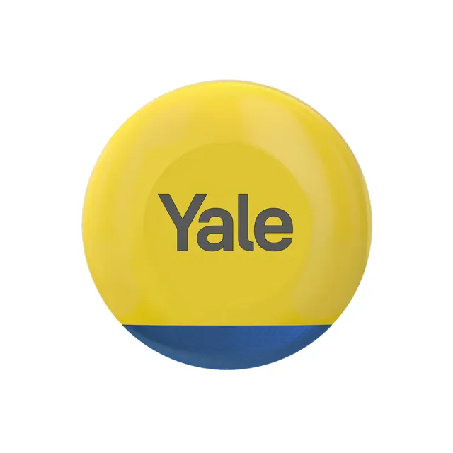 yale-smart-alarm-au-ensirene-gelb-100-db-led-wetterfest image 1