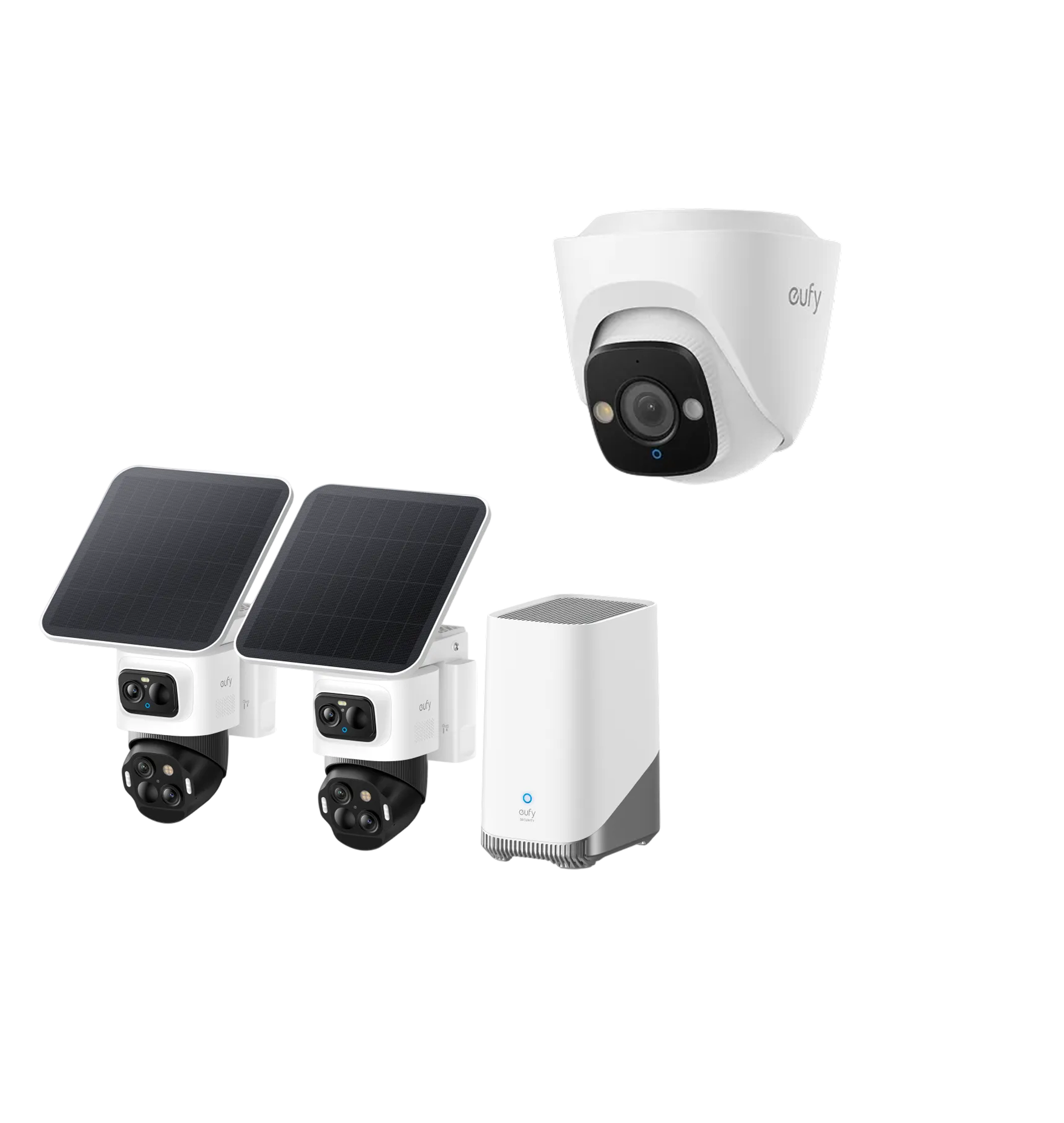 eufy-security-s4-2-kamera-kit-homebase-3-poe-turret-e41 image 1