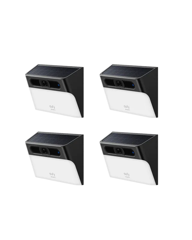 eufy-security-solar-wall-light-cam-s120-4-cam-pack-wandlicht-kamera image 1