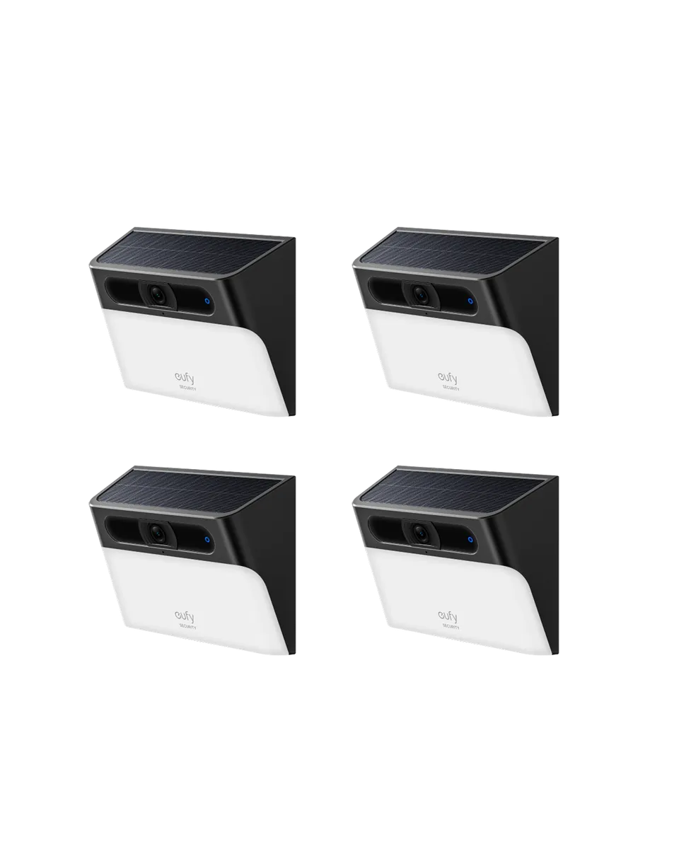 eufy-security-solar-wall-light-cam-s120-4-cam-pack-wandlicht-kamera image 1