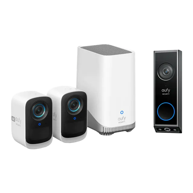 eufy-security-eufycam-s300-eufycam-3c-video-doorbell-e340-akku-t-rklingel-set image 1