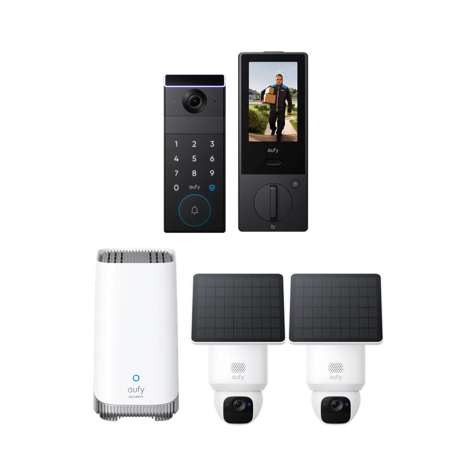eufy-security-solocam-e30-2er-pack-familock-s3-max-homebase-s380-bundle image 1