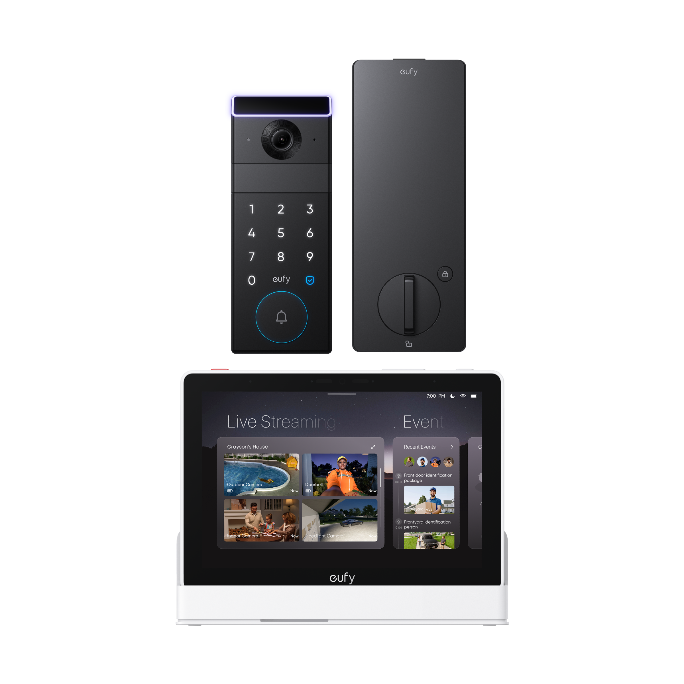eufy-security-familock-s3-smart-lock-smart-display-e10-t-rschloss-set image 1