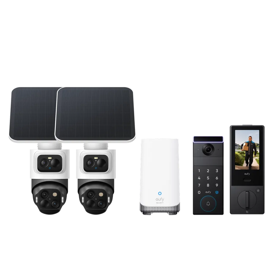 eufy-security-eufycam-s4-2-cam-kit-familock-s3-max-set image 1