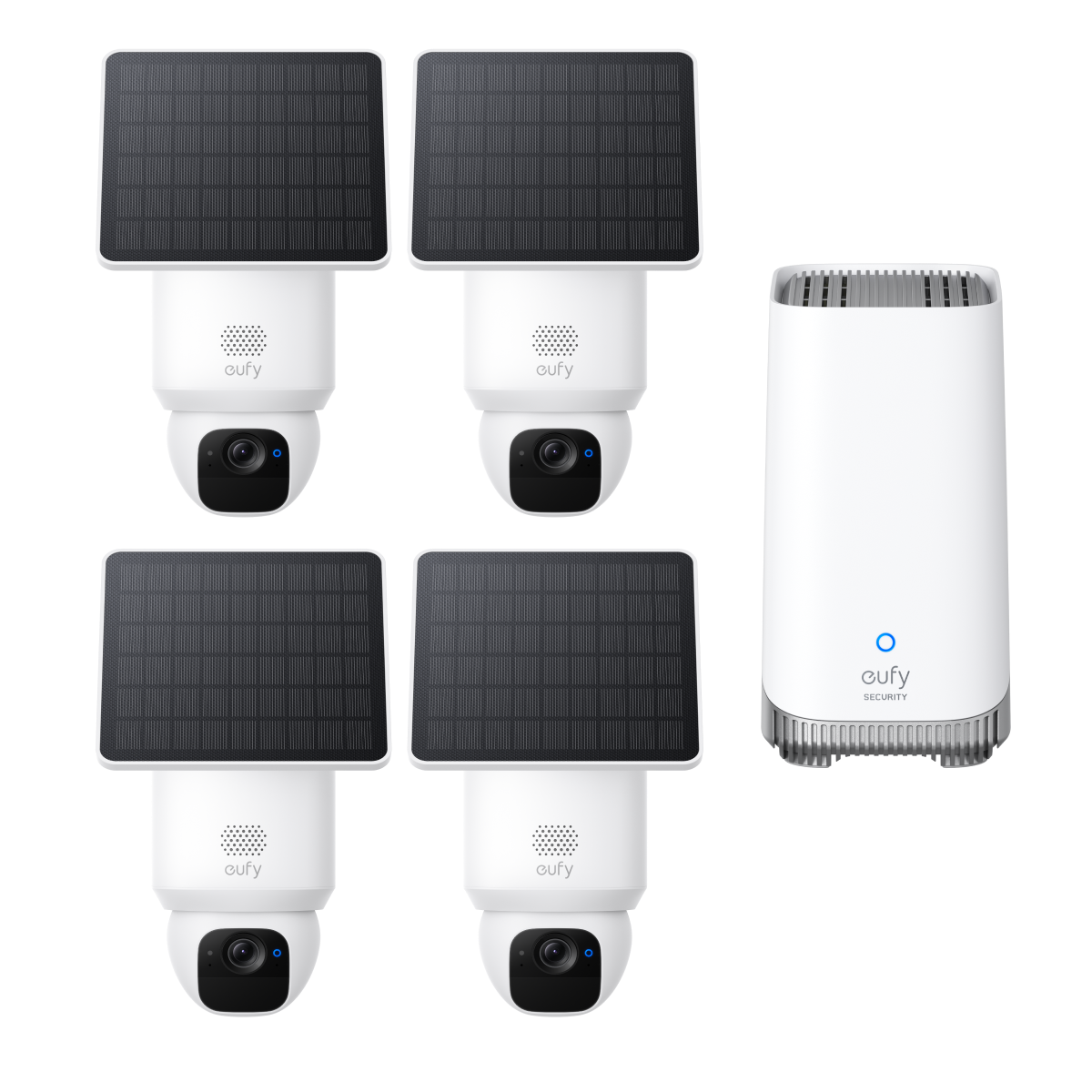eufy-security-solocam-e30-4er-pack-berwachungskamera-set-homebase-3-s380 image 1
