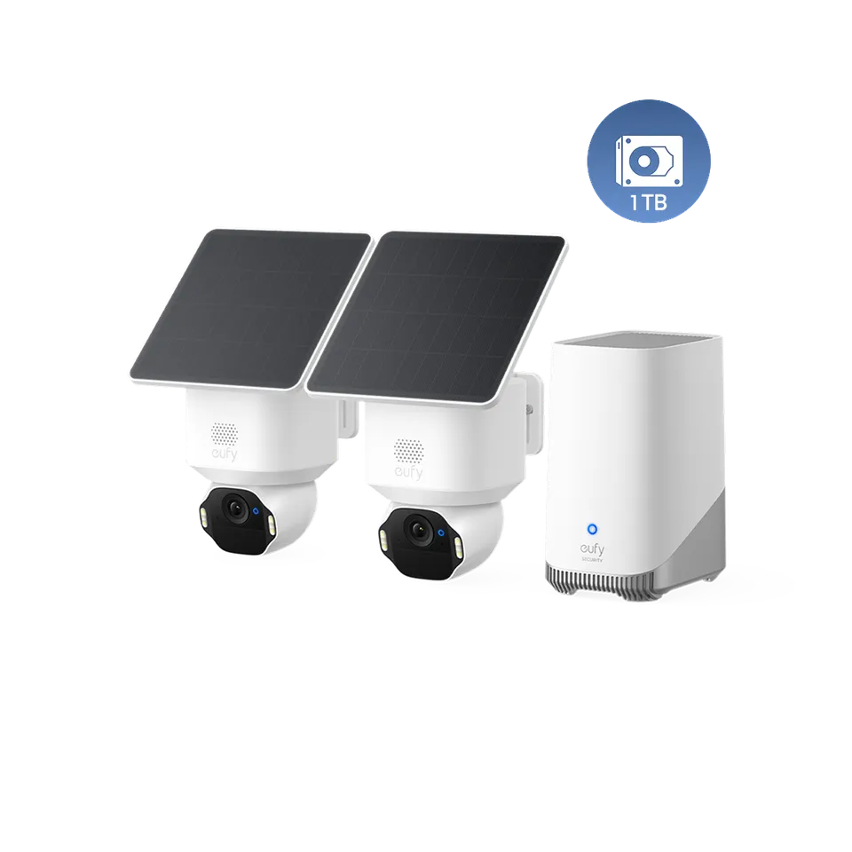 eufy-security-solocam-e42-2-kamera-set-mit-homebase-s380-1-tb image 1