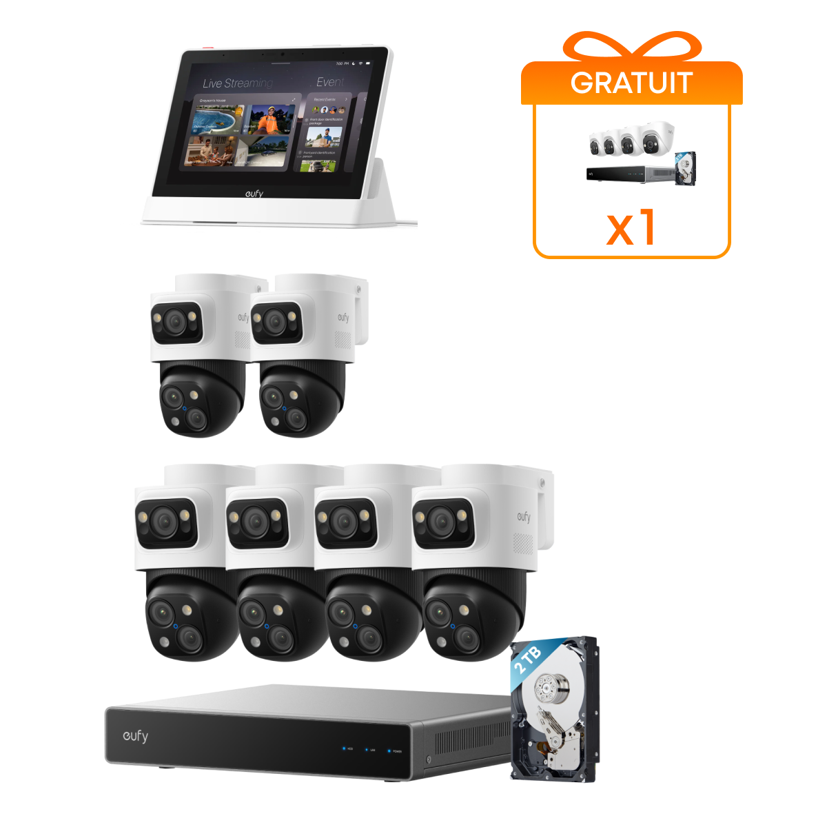 eufy-security-poe-nvr-s4-max-smart-display-berwachungssystem image 3