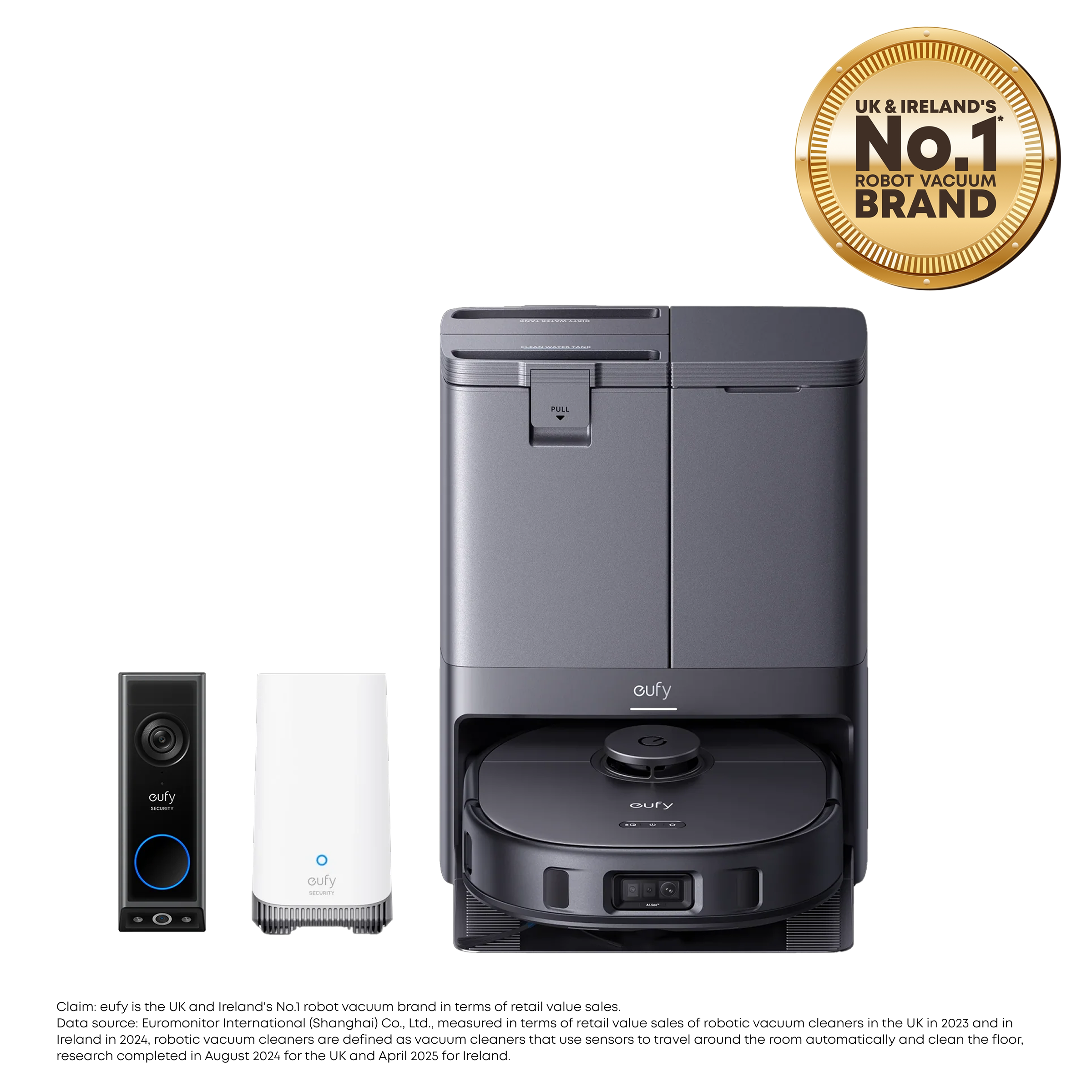 eufy-security-x10-pro-omni-video-doorbell-e340-homebase-s380-set image 2