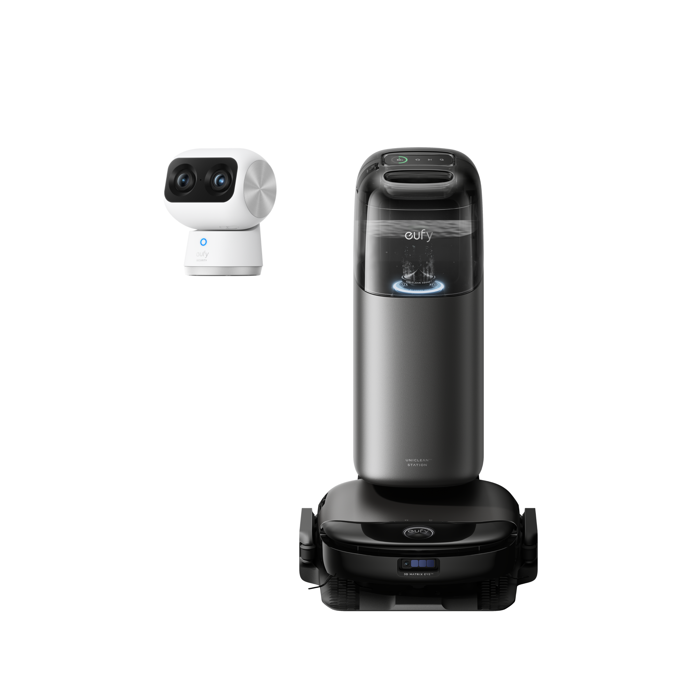 eufy-security-robot-vacuum-omni-s1-pro-indoor-cam-s350-set image 1