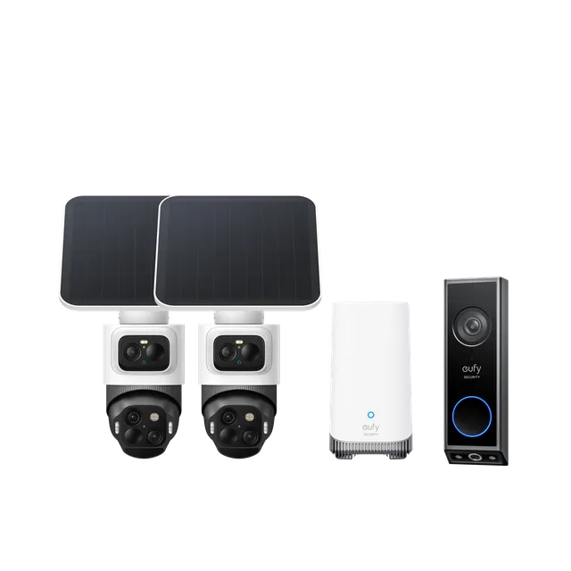 eufy-security-eufycam-s4-2-cam-kit-video-doorbell-e340-vernetztes-kamera-set-f-r image 1