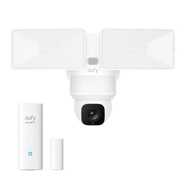 eufy-security-floodlight-camera-e30-2k-entry-sensor-flutlichtkamera-set image 1