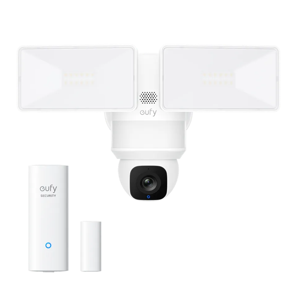 eufy-security-floodlight-camera-e30-2k-entry-sensor-flutlichtkamera-set image 1