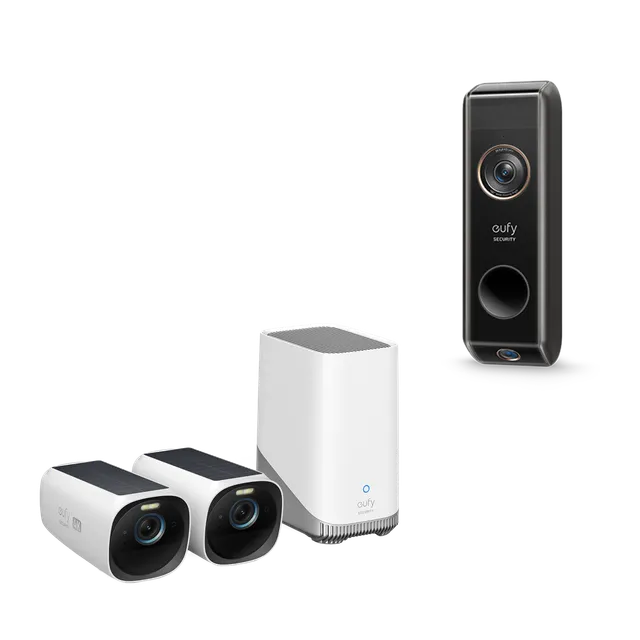 eufycam-3-s330-2-cam-kit-video-doorbell-s330-zusatz-4k-set image 1