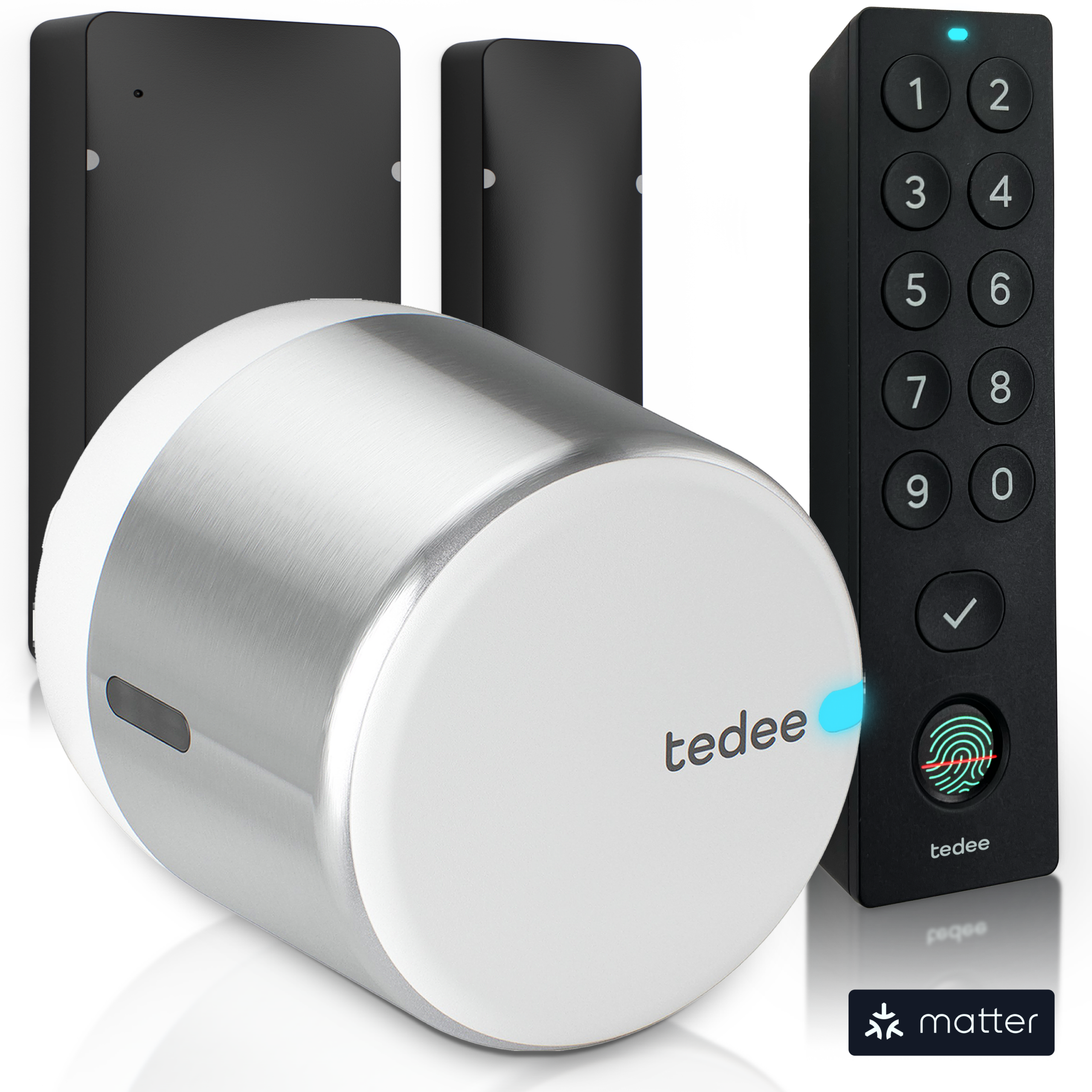 tedee-go2-door-sensor-keypad-bundle-smart-lock-set-mit-keypad-pro image 5