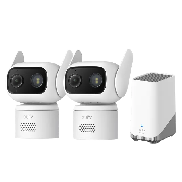 eufy-security-wiredcam-c31-2-kamera-set-mit-homebase-3 image 1