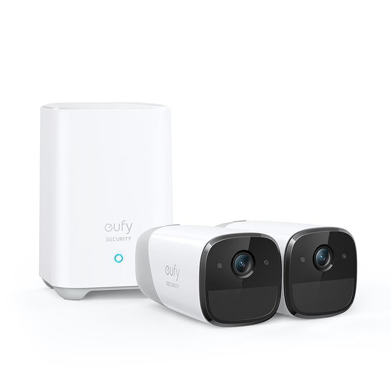 eufy-security-eufycam-2-pro-2k-funk-berwachungskamera-set-2er-pack-homebase-2 image 1