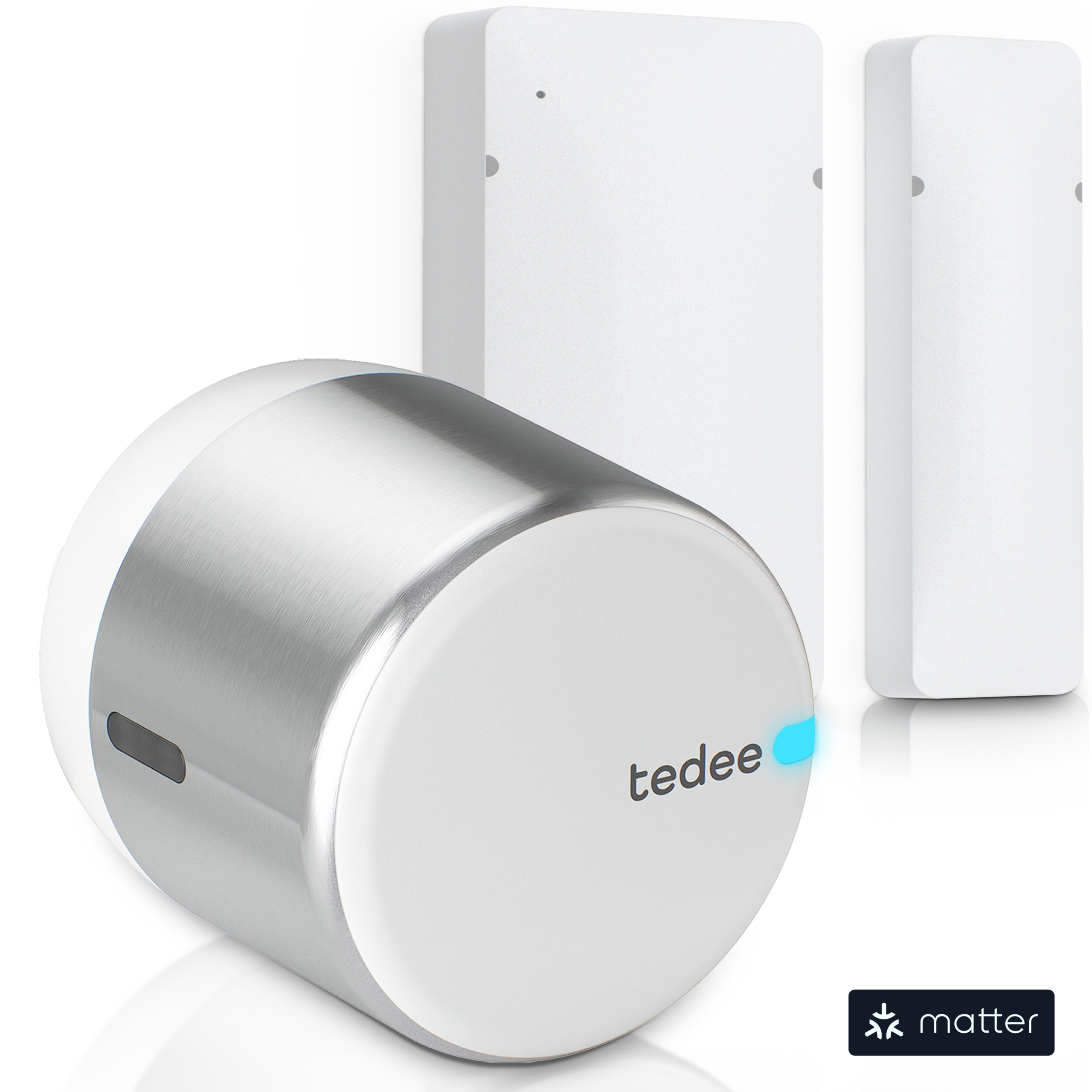 tedee-go2-door-sensor-bundle-smart-lock-set image 1
