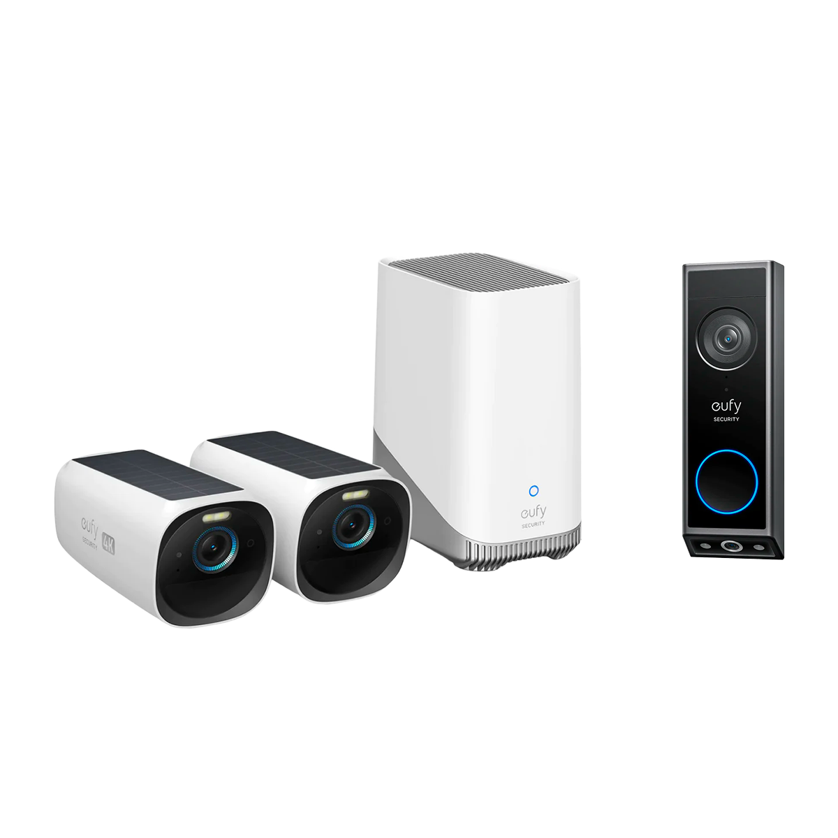 eufy-security-eufycam-s330-eufycam-3-video-doorbell-e340-set image 1