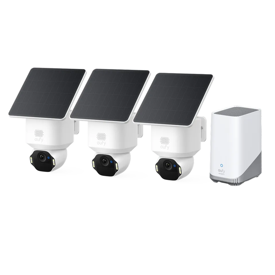 eufy-security-solocam-e42-berwachungskamera-3er-set-homebase-s380 image 1