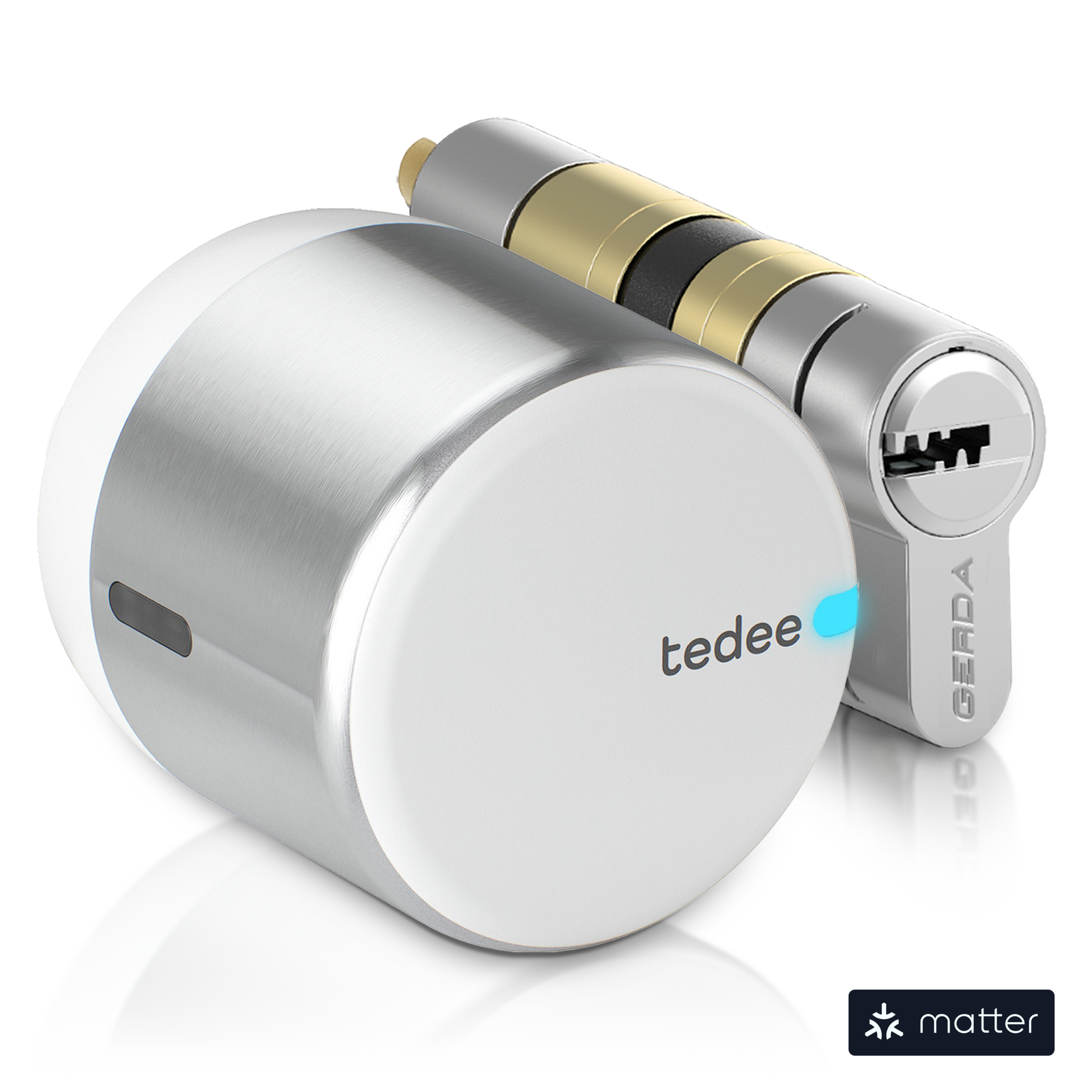 tedee-go2-smart-lock-bundle-mit-euro-zylinder image 1