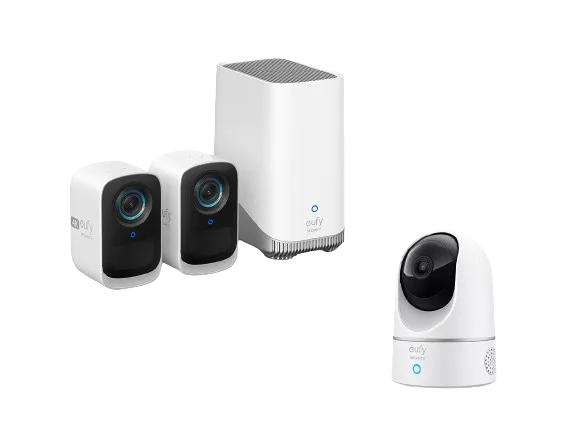 eufy-security-eufycam-s300-eufycam-3c-indoor-cam-e220-berwachungskamera-set image 1