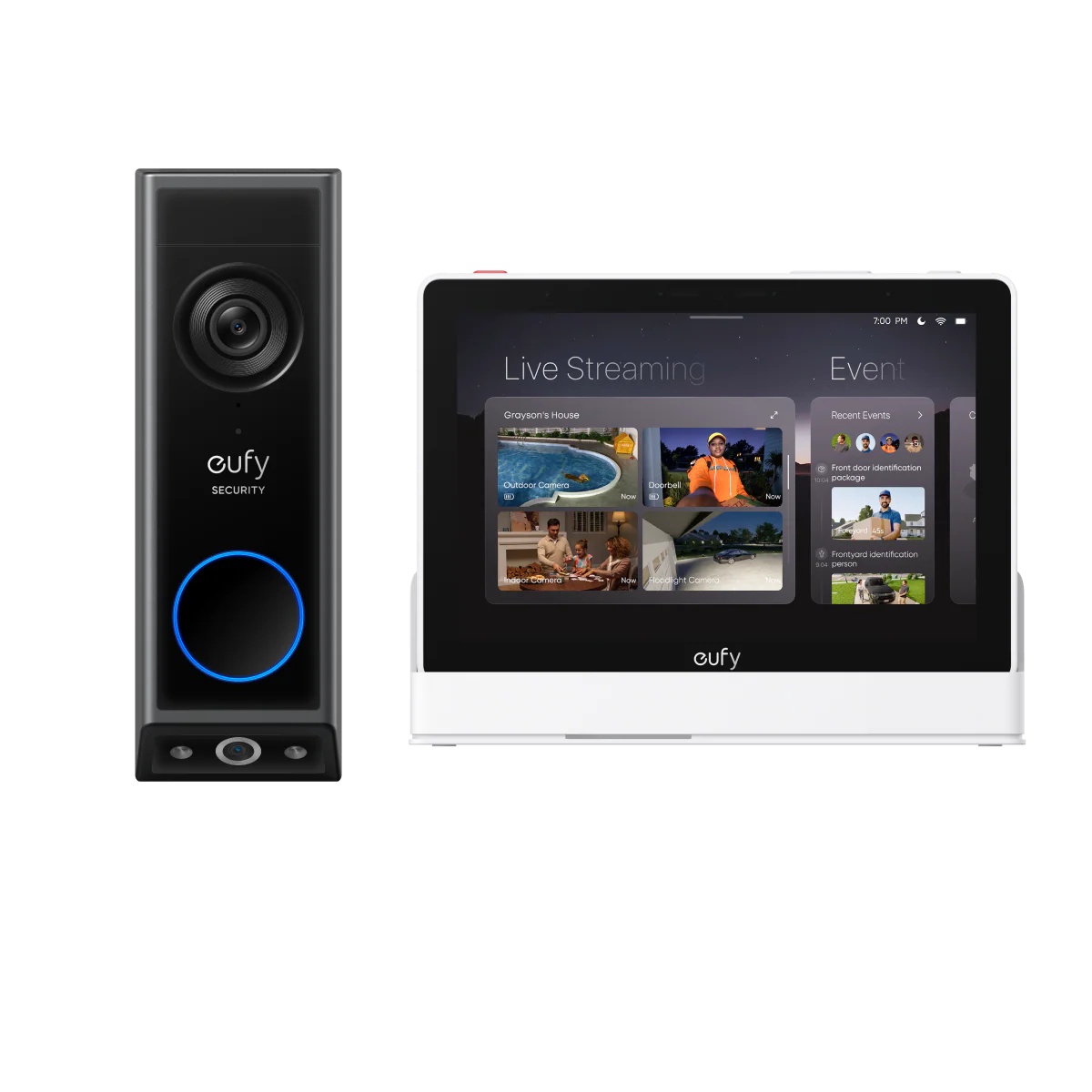 eufy-security-video-doorbell-e340-smart-display-e10-t-rschutz-set image 2