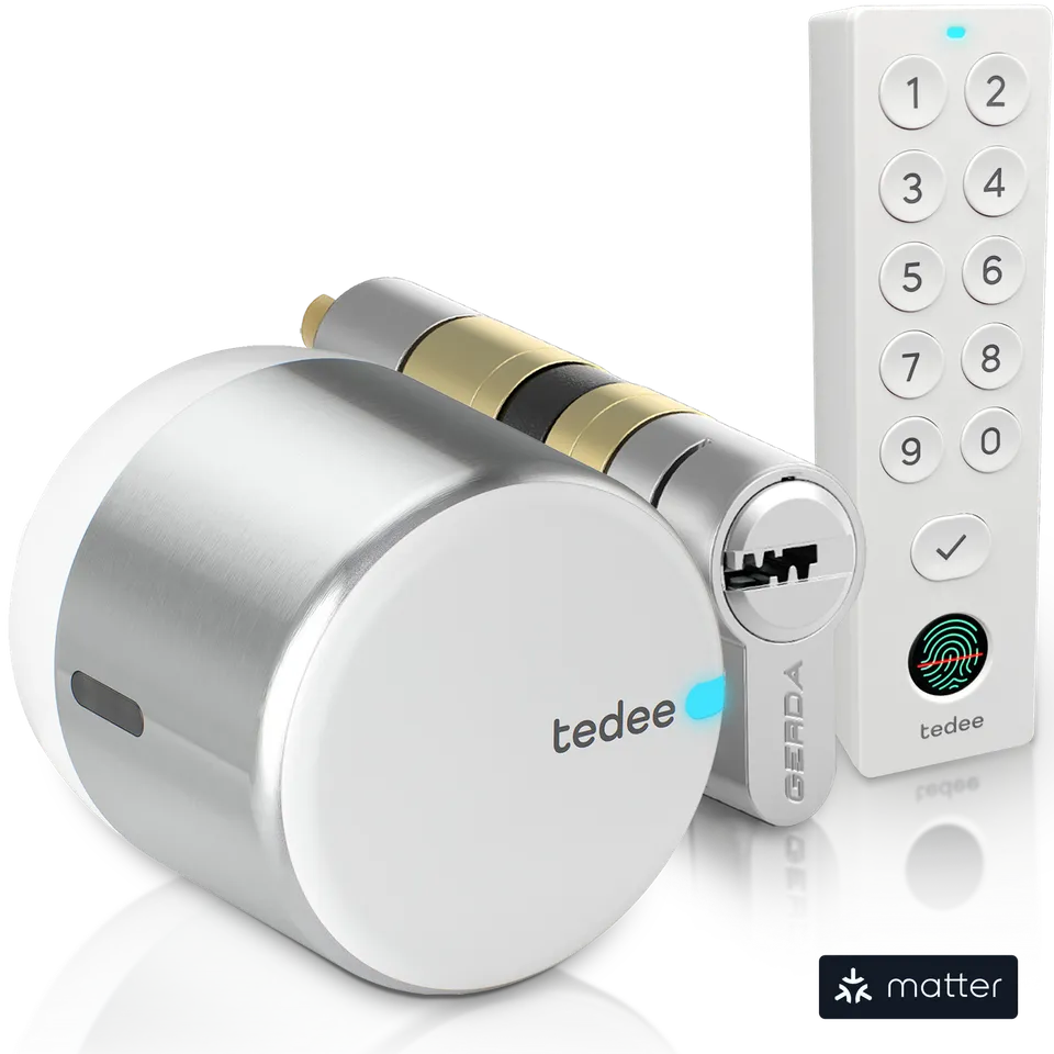 tedee-go2-smart-lock-zylinder-keypad-pro-bundle image 1
