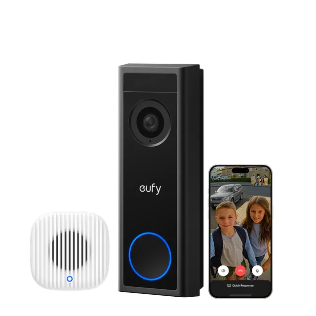 eufy-security-video-doorbell-c30-wireless-2k-mit-chime-2-t-rklingel-set image 1