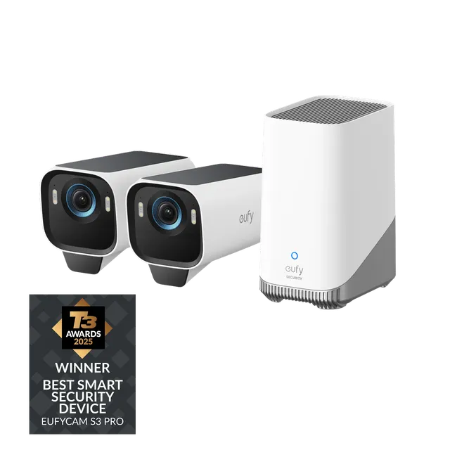 eufy-security-eufycam-s3-pro-2-cam-kit-4k-mit-solarplus-2-0 image 1