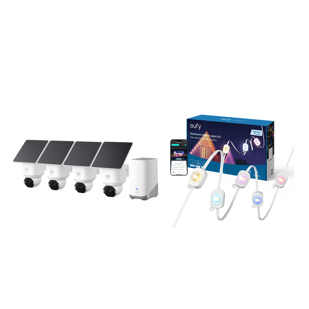eufy-security-solocam-e42-4-kamera-kit-mit-homebase-s380-e22-permanent-au-enleuc image 2