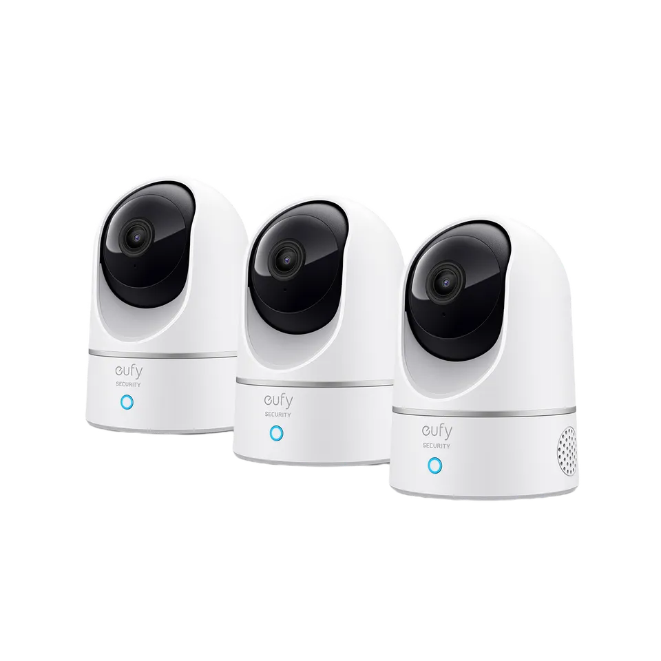 eufy-security-indoor-cam-e220-2k-pan-tilt-3-cam-kit image 1