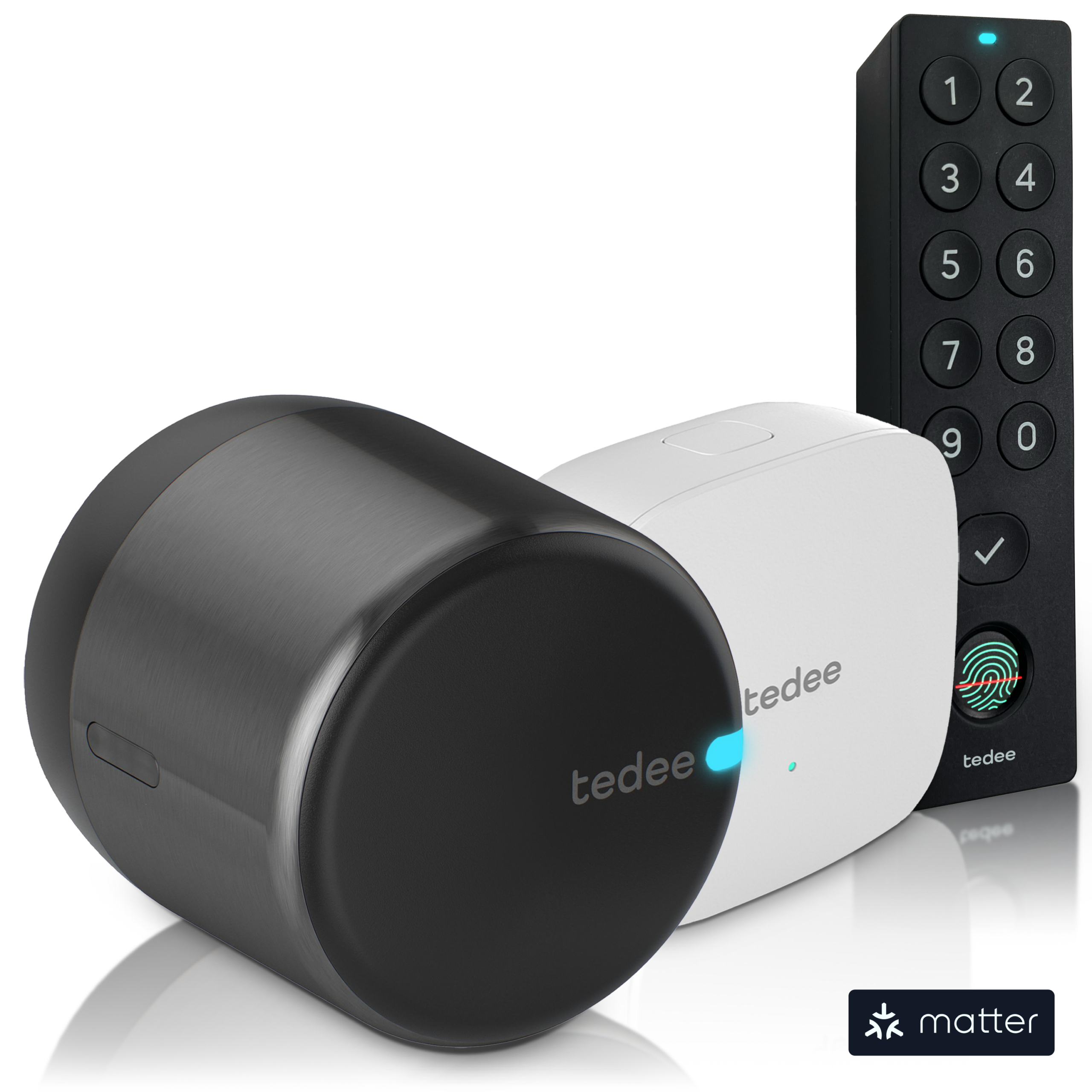 tedee-go2-full-bundle-mit-bridge-keypad-pro image 2