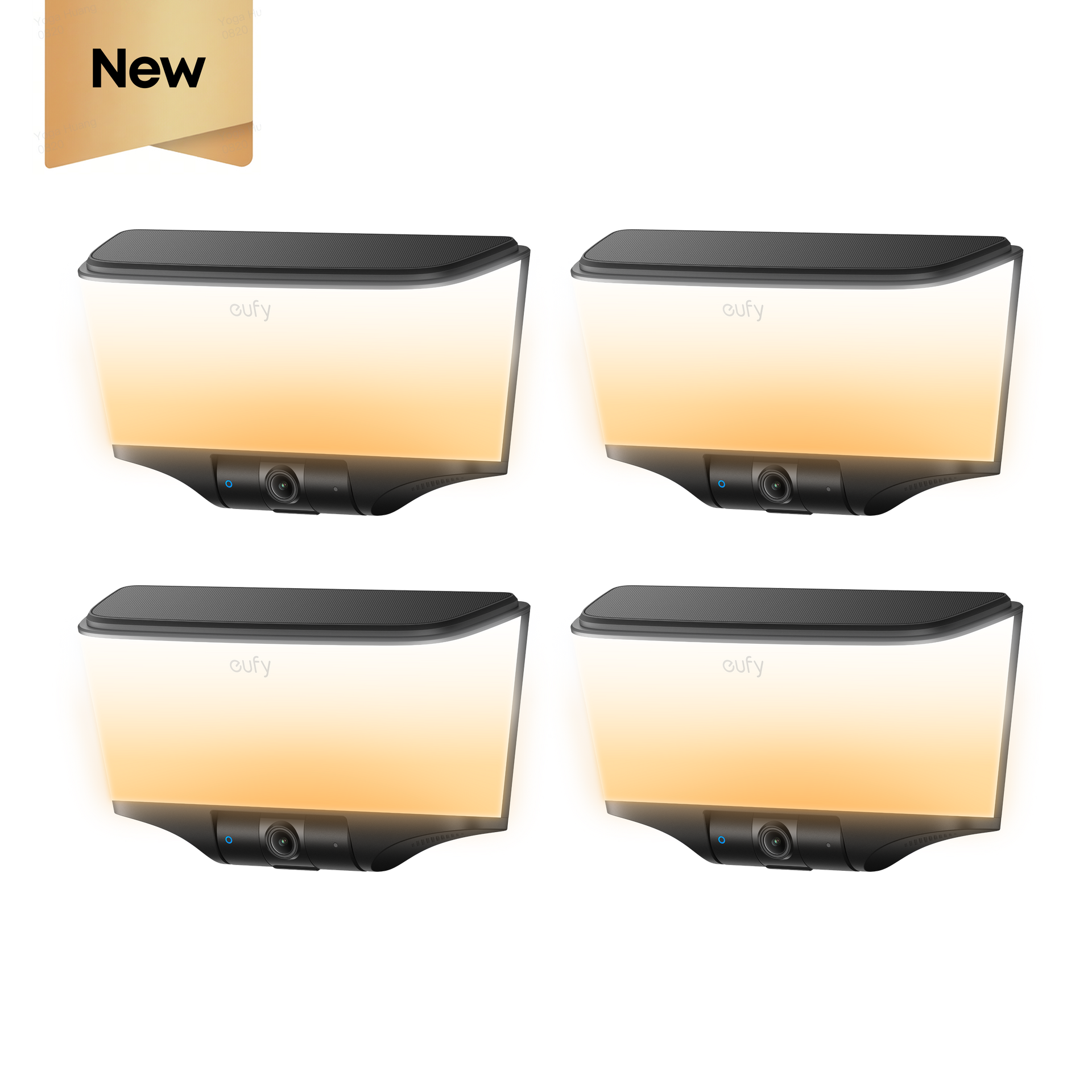 eufy-security-wall-light-cam-s4-4er-pack-homebase-s380 image 4
