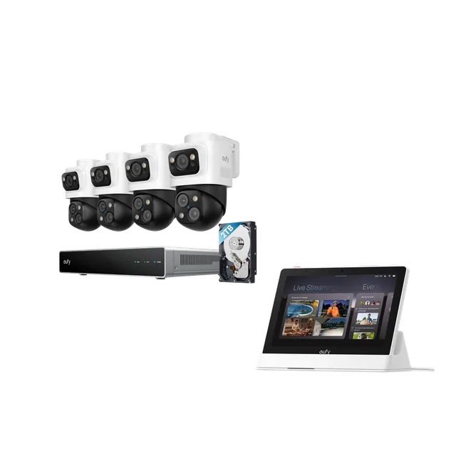 eufy-security-smart-display-e10-poe-nvr-s4-max-berwachungs-bundle image 1