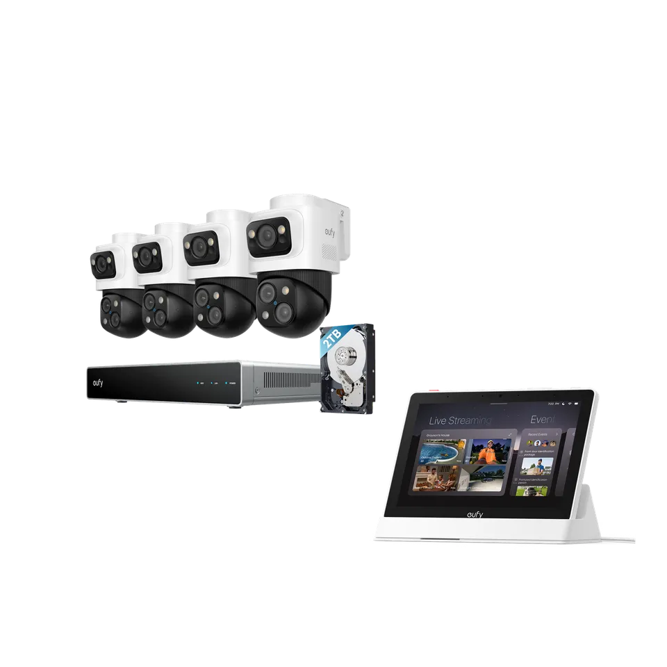 eufy-security-smart-display-e10-poe-nvr-s4-max-berwachungs-bundle image 1