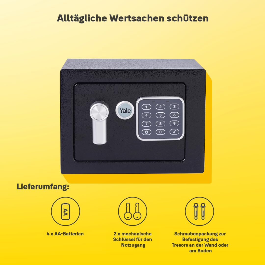 yale-ysv-170-db2-elektronik-tresor-mini-3-8-l-schwarz-tastatur image 4