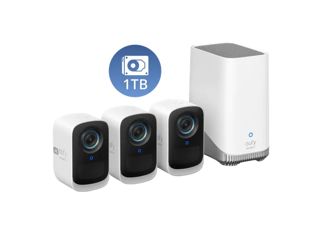 eufy-security-eufycam-s300-eufycam-3c-3-cam-kit-1-tb-festplatte image 1