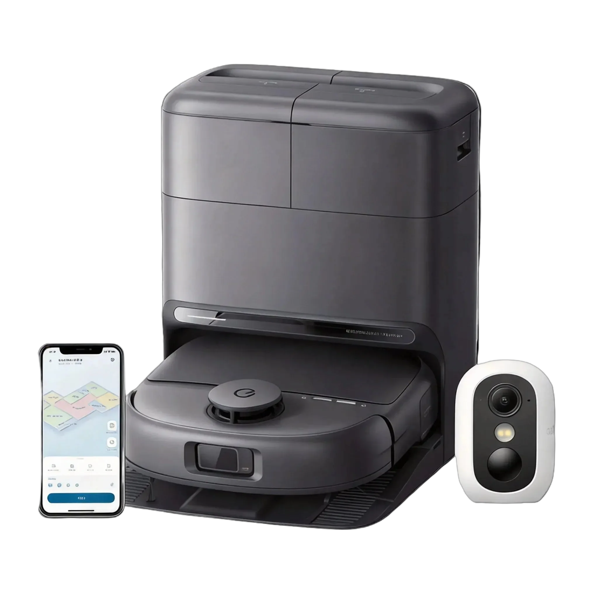 eufy-c28-omni-saugroboter-eufy-security-eufycam-c35-bundle image 1