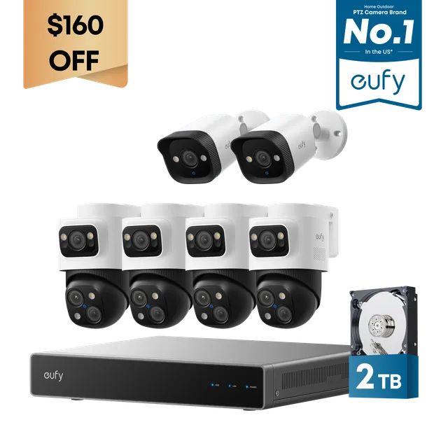 eufy-security-poe-nvr-s4-max-2-bullet-kameras-berwachungssystem image 1