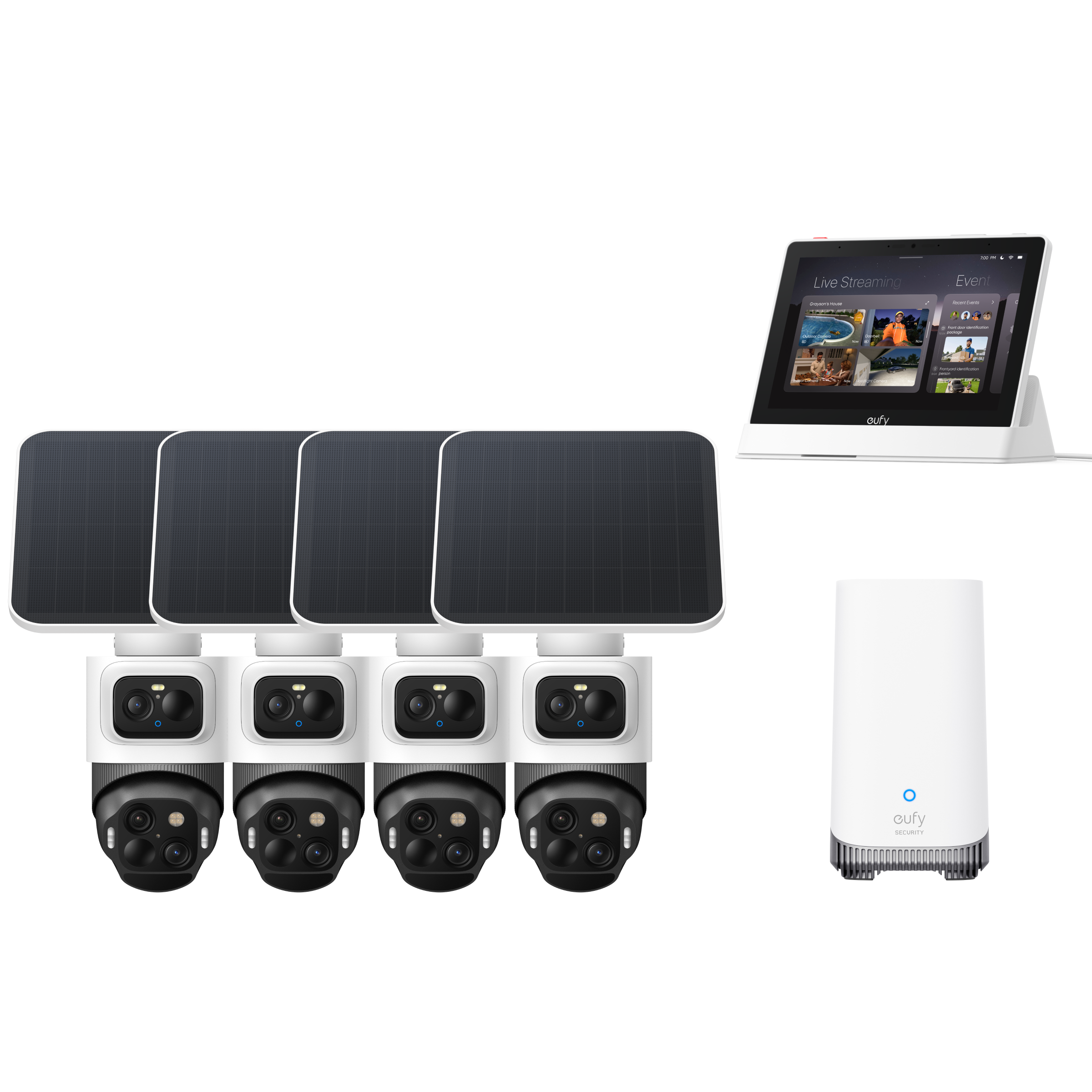 eufy-security-eufycam-s4-4-cam-kit-smart-display-e10-kamera-set image 8