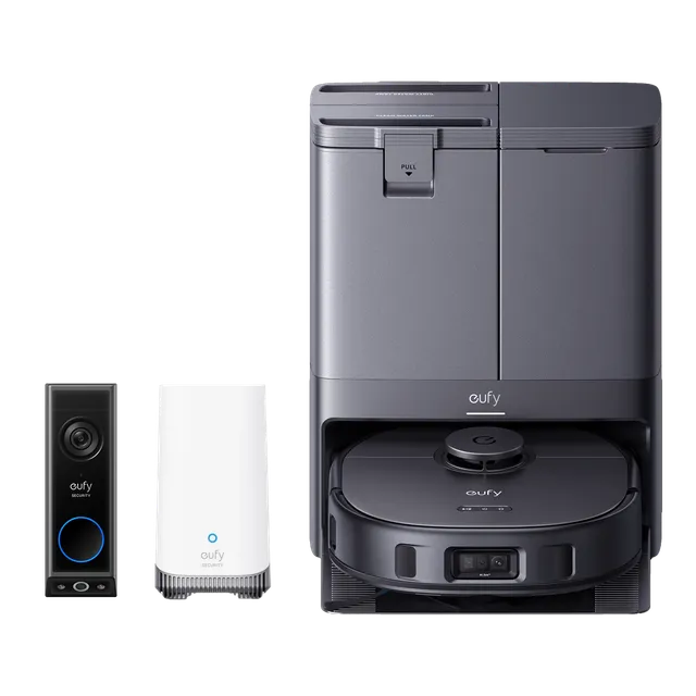 eufy-security-x10-pro-omni-video-doorbell-e340-homebase-s380-set image 1
