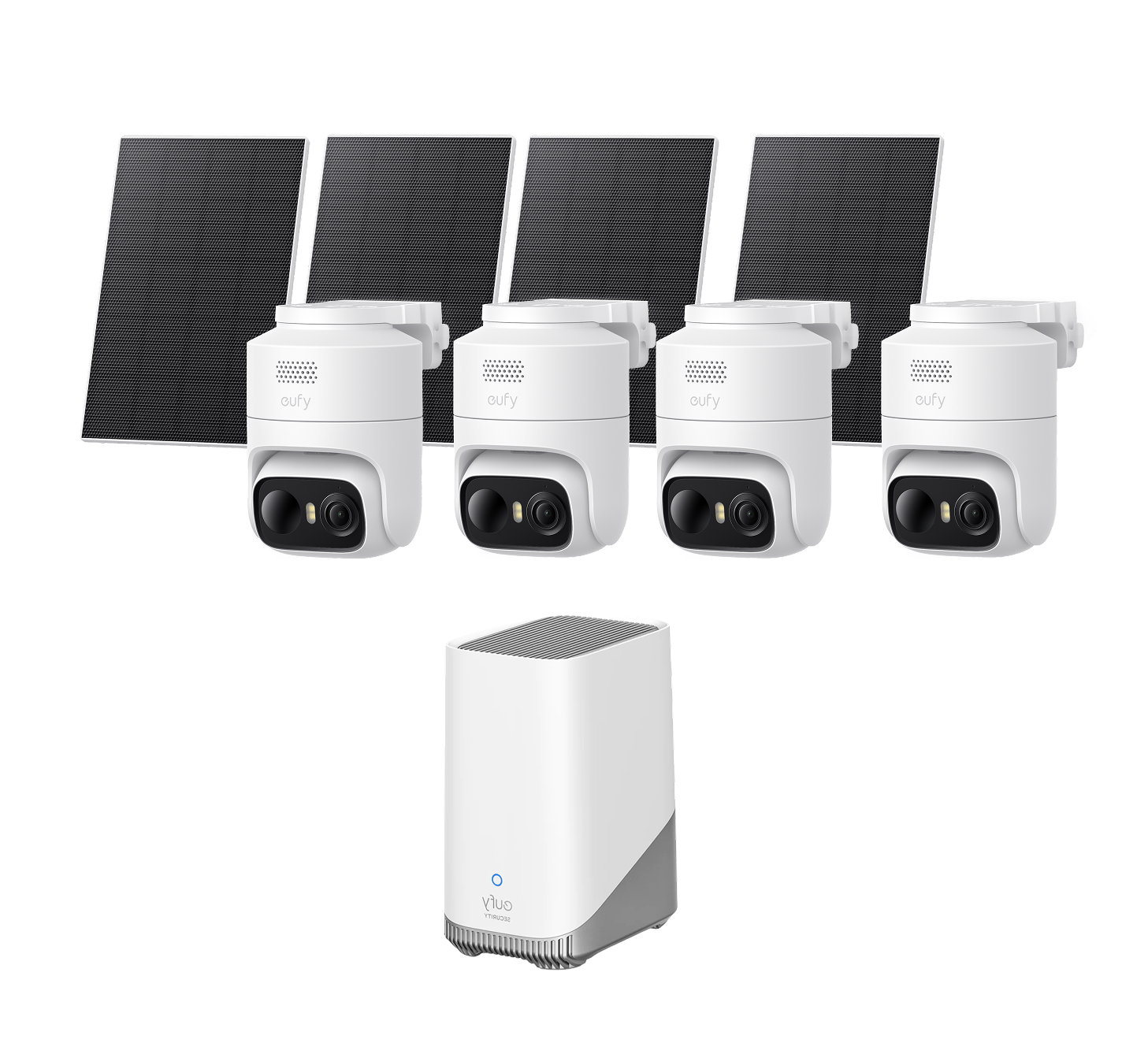eufy-security-eufycam-c37-4er-set-homebase-s380-solar-berwachungskamera image 1