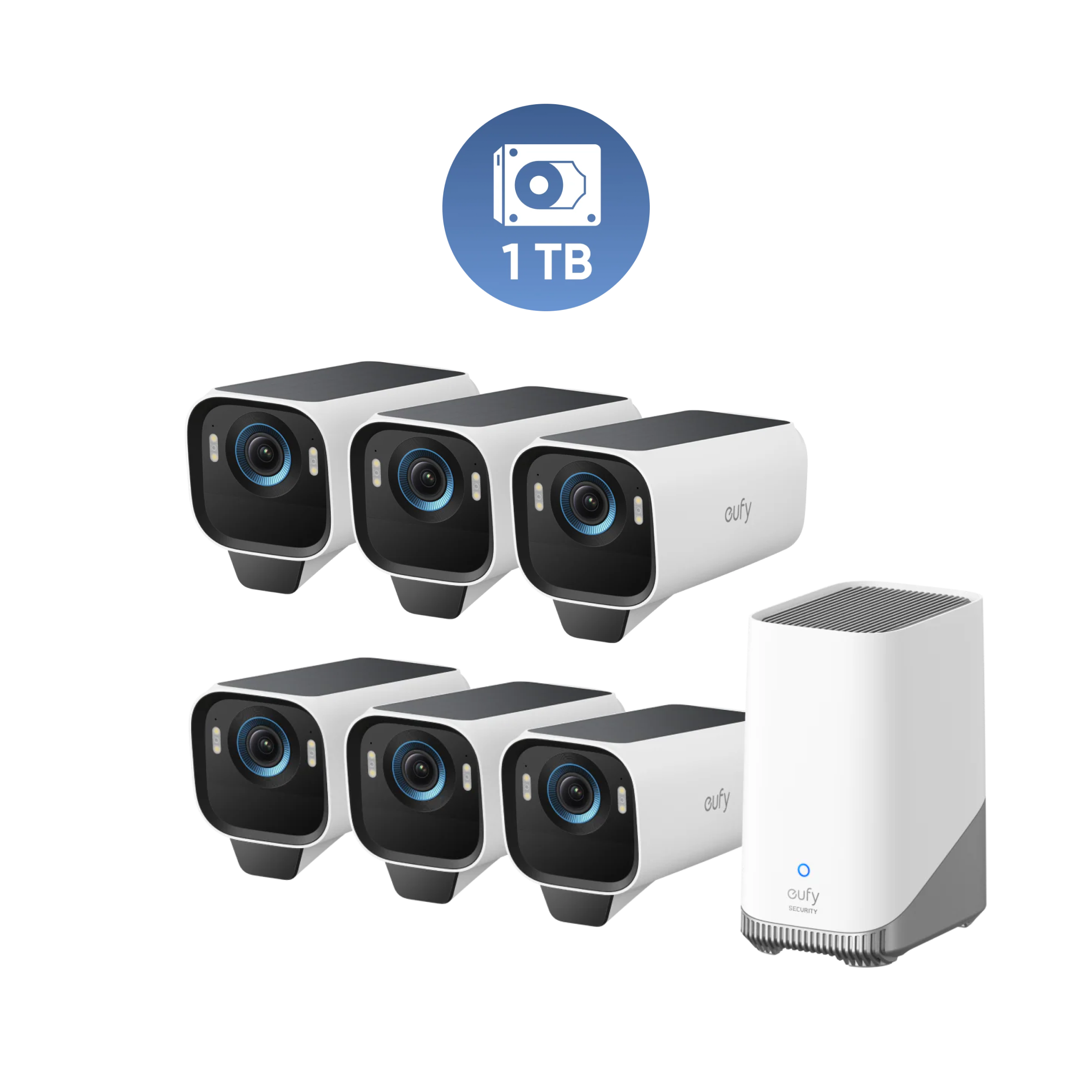 eufy-security-eufycam-s3-pro-6-kamera-kit image 2