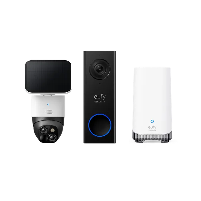 eufy-security-solocam-s340-video-doorbell-e340-homebase-s380-set-3 image 1