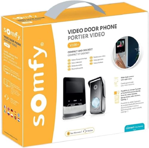 somfy-v100-video-t-rsprechanlage-komplett-set-mit-4-3-zoll-monitor-und-rts-funks image 7