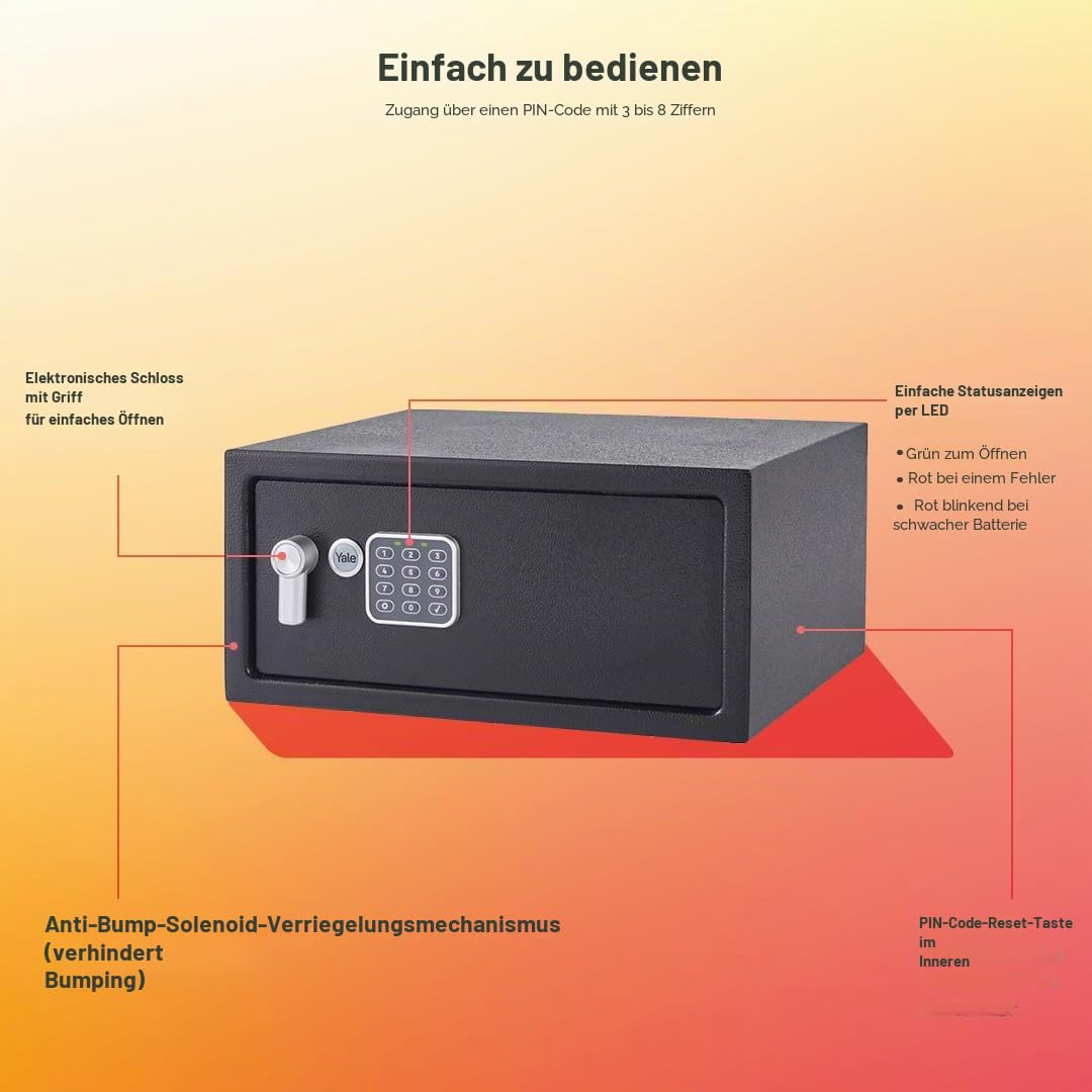 yale-ysv-250-db2-medium-elektronischer-m-beltresor-16-3l image 8