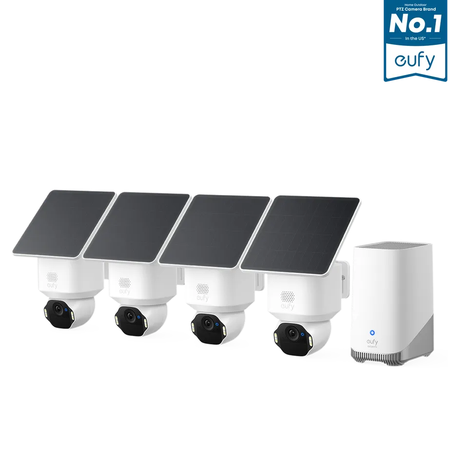 eufy-security-solocam-e42-4-cam-kit-4k-mit-homebase-s380 image 1